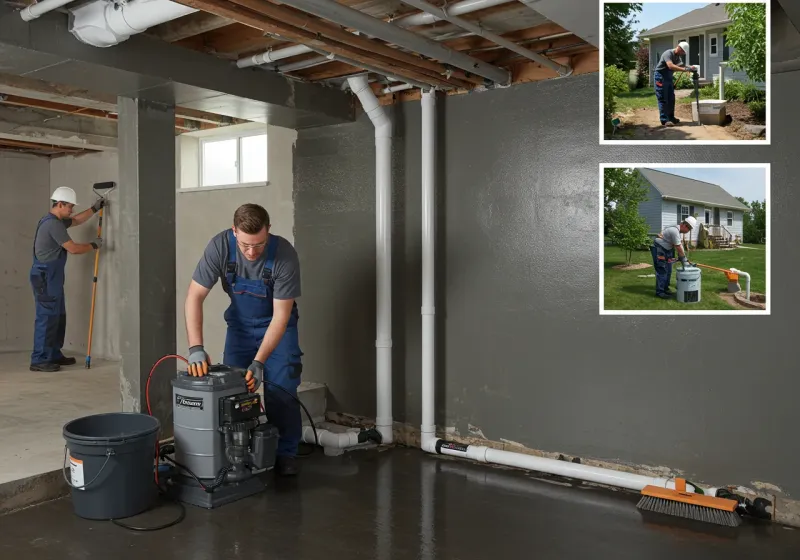 Basement Waterproofing and Flood Prevention process in Piedmont, SC